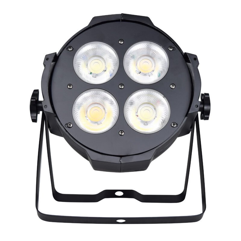 4-Eye Warm White COB LED Par Light with DMX512 Control for Stage, Weddings & Performance Halls RG-450