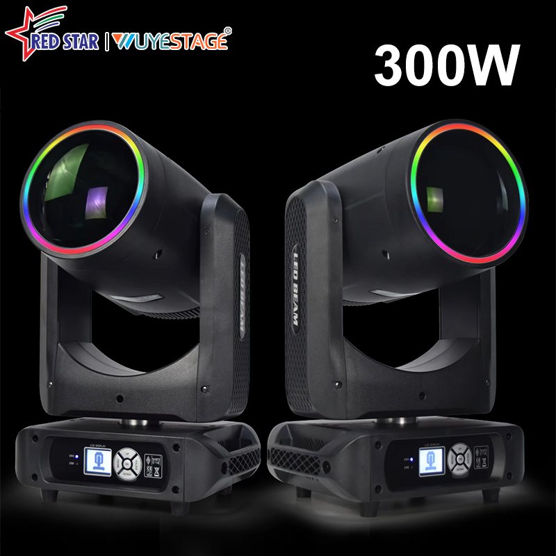 300W LED Beam Moving Head Light with Rainbow Effect RG-330B