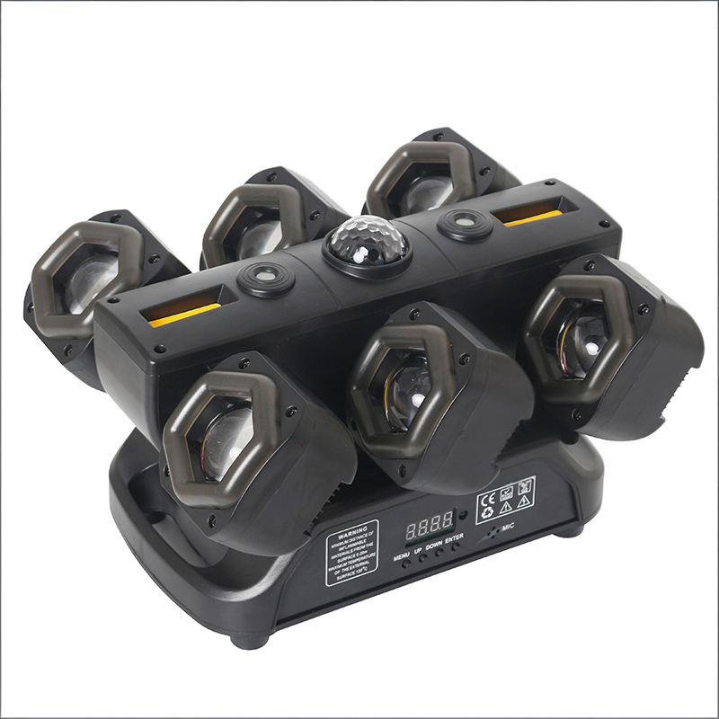 3 6-Head Pirate Ship Moving Light RG-XXX