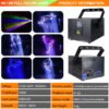 3W Full Color RGB Animation Laser Light with ILDA 30Kpps Scanning RG-741