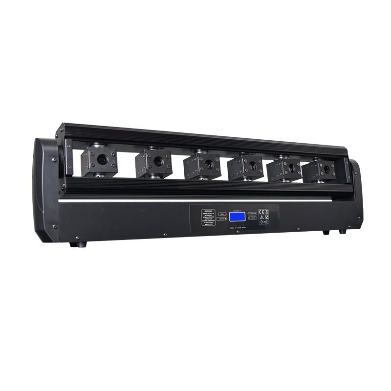 Rotating Six-Eye Full Color RGB Laser Light with DMX512 Control RG-762B