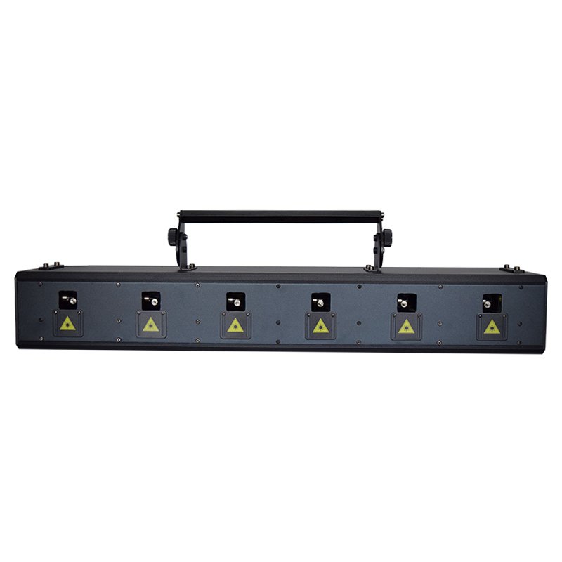 New Six-Eye RGB Laser Light with 30Kpps Scanning and DMX512 Control RG-297