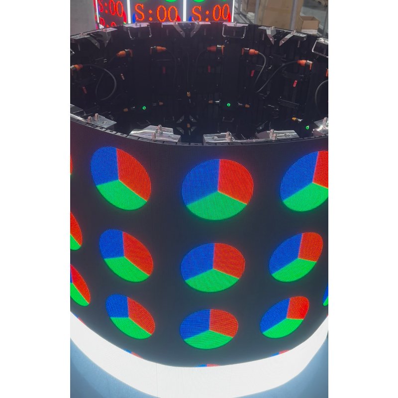 P2.976 500×500mm Flexible LED Screen Indoor