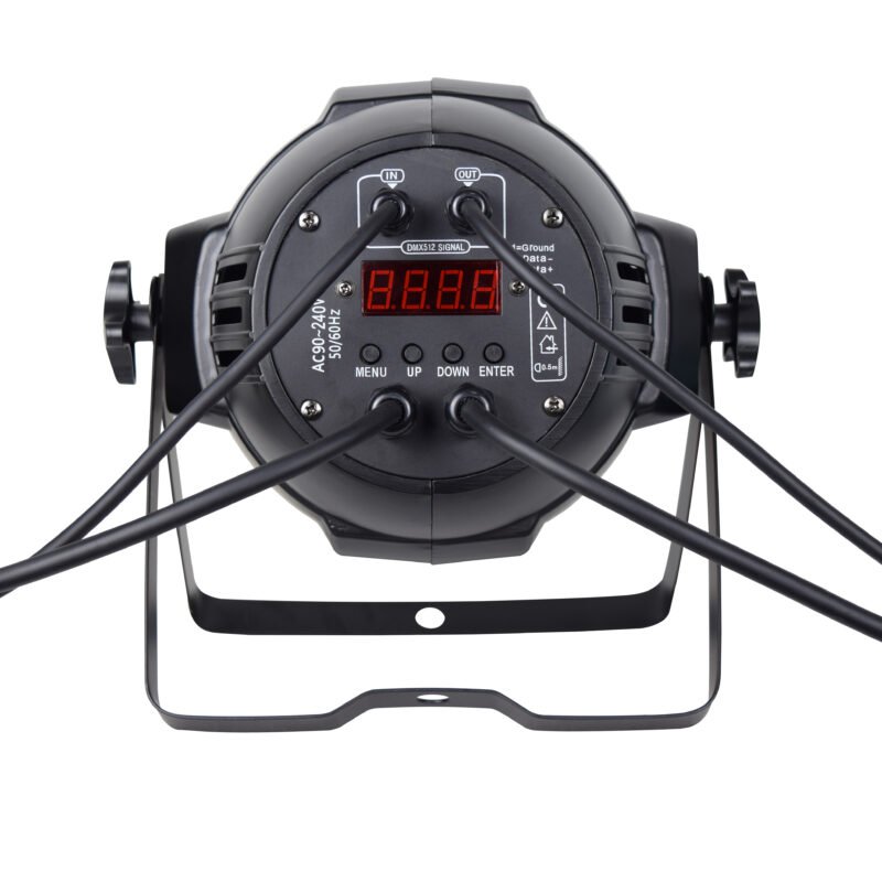 4-Eye Warm White COB LED Par Light with DMX512 Control for Stage, Weddings & Performance Halls RG-450