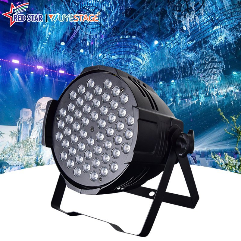 54-LED Aluminum RGB 3-in-1 PAR Light with DMX512 Contro RG-407