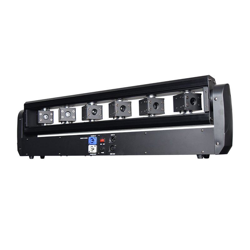 5 Rotating Six-Eye Full Color RGB Laser Light with DMX512 Control RG-762B