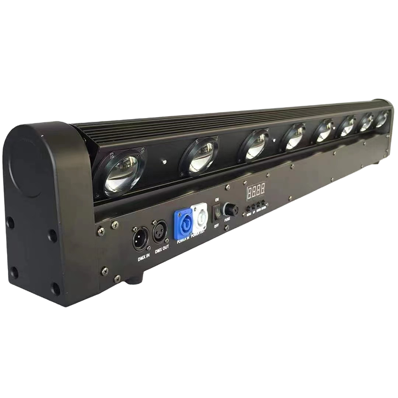 6 10×40W RGBW LED Moving Beam Light with Pixel Control and Y-Axis Rotation RG-763