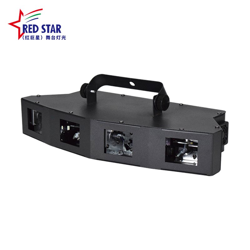 DSC_0004 Four-Eye Full Color RGB Laser Light with ILDA & DMX512 Control for Stage and Club Shows RG-728
