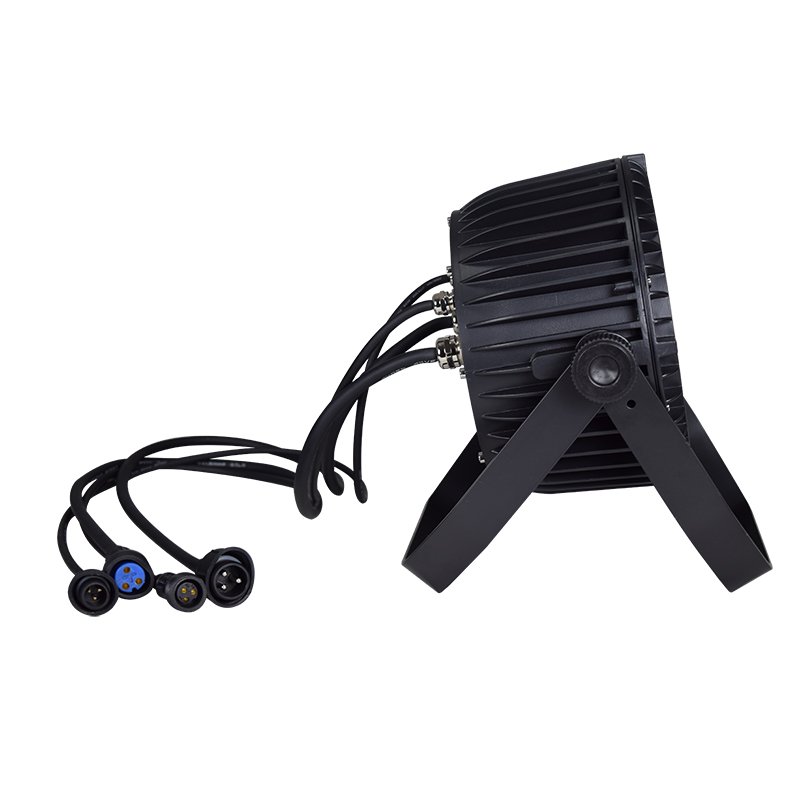 7/9-LED Waterproof Flat RGBW PAR Light with DMX512 Control RG-433