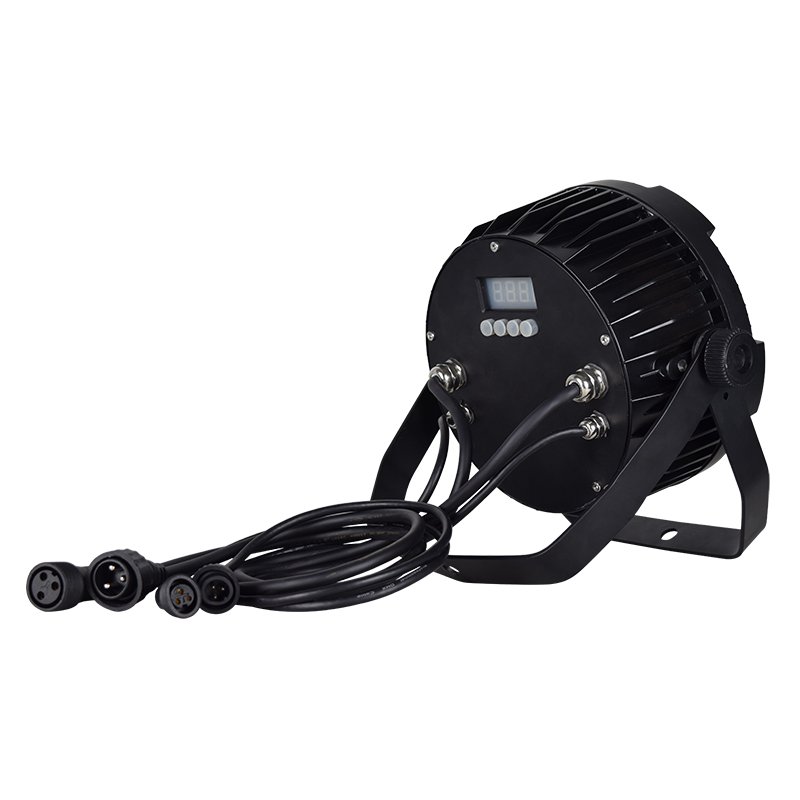 DSC_0009 18-LED Waterproof Flat RGBW PAR Light with DMX512 Control RG-312