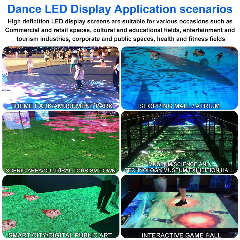 P2.976 500×1000mm Indoor Dance LED Screen
