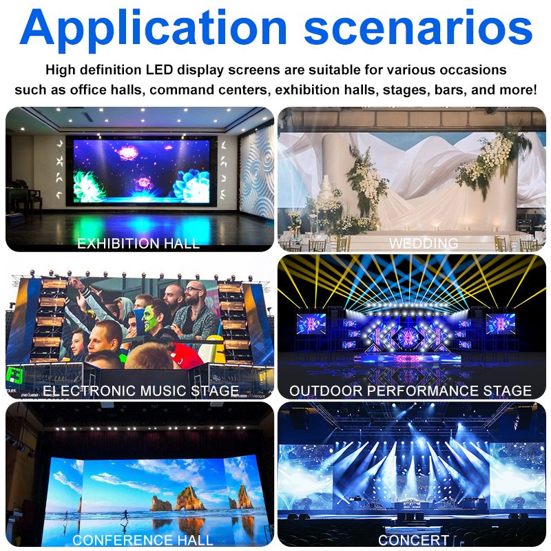 P3.91 Outdoor 500×500mm LED Rental Display Panel