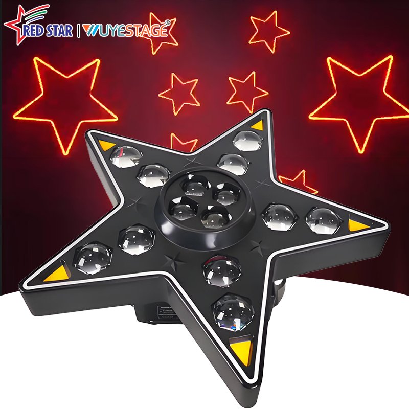RG-214-12-31-1 Five Star Beam Bee-Eyes Strobe 3-in-1 Effect Light RG-214