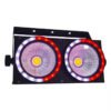 2-Head 200W COB Blinder Light with RGB Auxiliary Light and DMX512 Control RG-244G