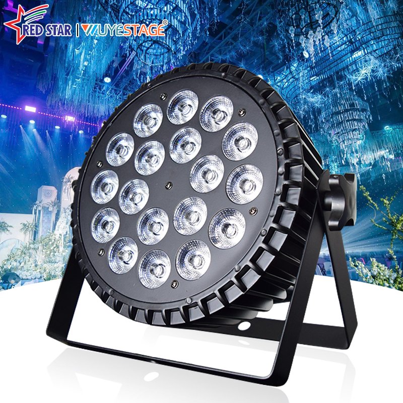 18-LED Cast Aluminum PAR Light with DMX512 Control RG-314
