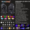 480W LED CMY & CTO BSW Moving Head Light | Professional Beam Spot Wash Stage Light RG-480