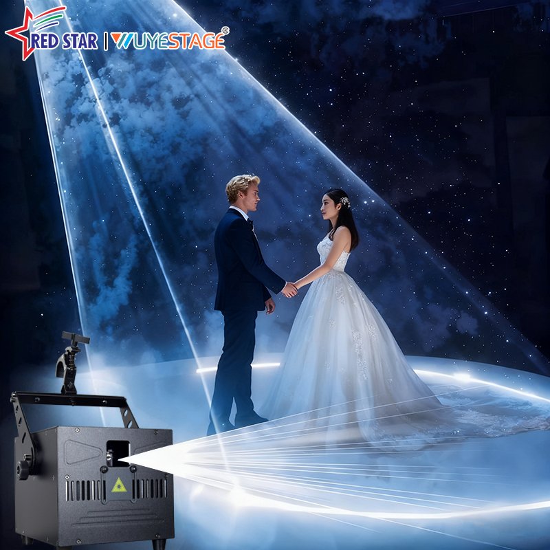 Full Color RGB Laser Light with Bluetooth Control and ILDA Scanning RG-757