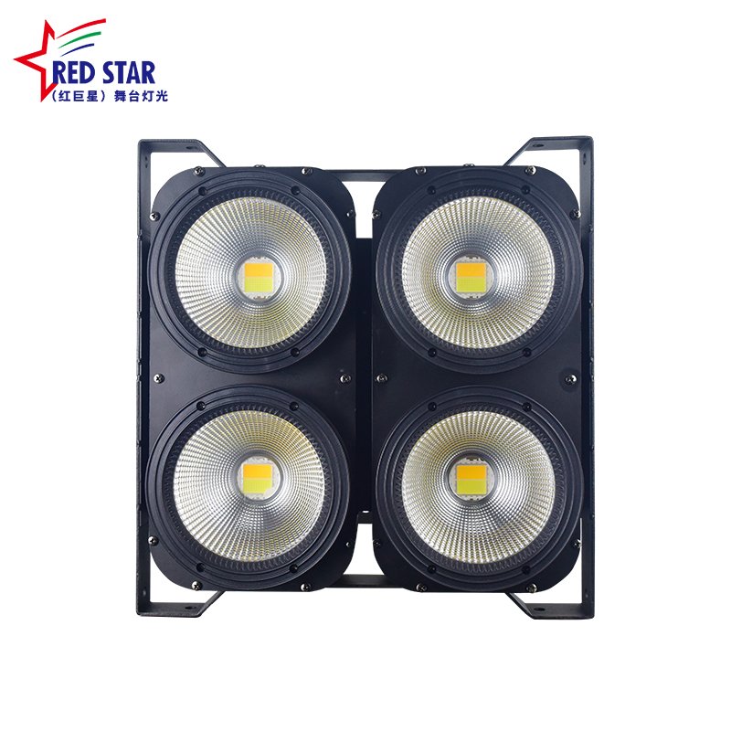 4-Head 400W COB Blinder Light with DMX512 Control for Stage & Event Lighting RG-244A