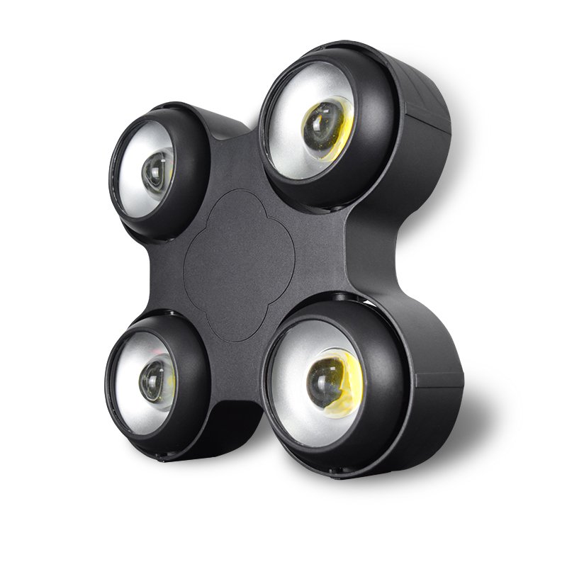 4-Eye Waterproof COB Blinder Light with DMX512 Control for Stage & Outdoor Events RG-244B