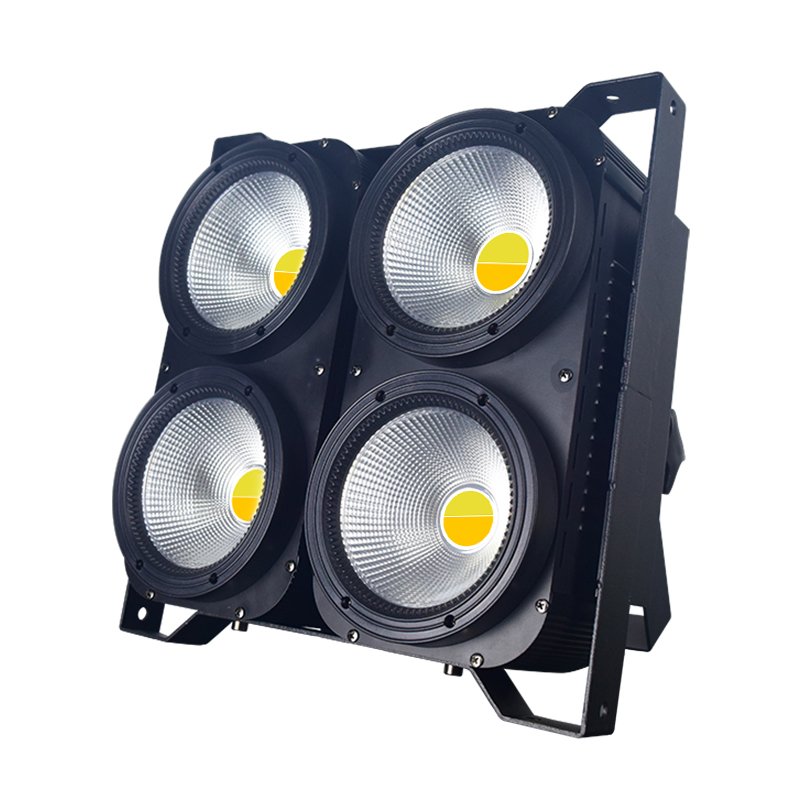 4-Head 400W COB Blinder Light with DMX512 Control for Stage & Event Lighting RG-244A