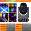295W Beam Moving Head Light | High Brightness Stage Beam Light with Dual Rotating Prisms RG-119