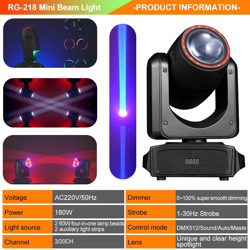 Double Nunchaku Mini Beam Light RG-218