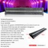 RG-906 400W RGBW LED Pixel Moving Head Bar Light with Strobe Effect for Stage Lighting