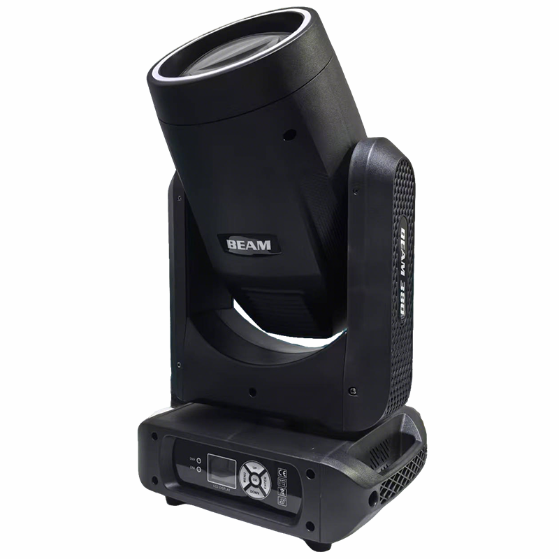 RG-131 380W Prism King Moving Head Beam Light - 6 Prisms & LED Strip (8000K, 16/20CH)