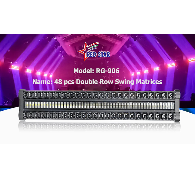 RG-906 400W RGBW LED Pixel Moving Head Bar Light with Strobe Effect for Stage Lighting