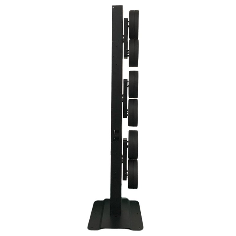 RG-257 6x40W LED RGB Rotating Pixel Retro Effect Light - 3-in-1 COB, Strip & Pixel Control (DMX 24/34/64CH)