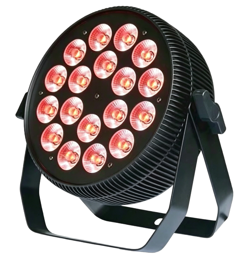 Mute LED PAR Light with LED Strip for Indoor Stage Lighting