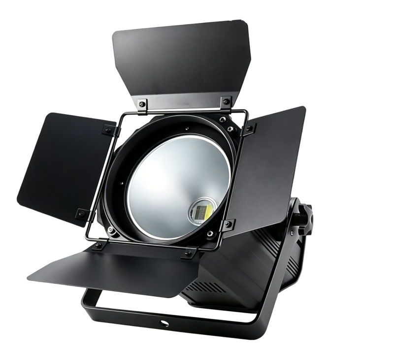 200W COB Blinder Light with Barn Door for Stage Wash