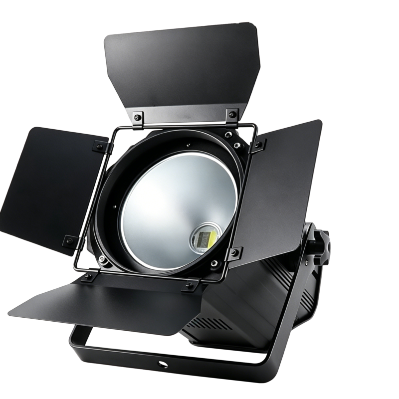 200W COB Blinder Light with Barn Door for Stage Wash