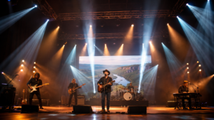 Best lighting for stage performances with front wash and beam fixtures