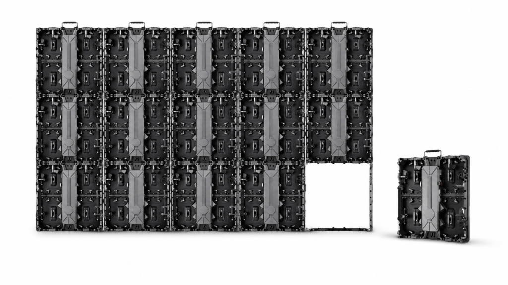 Complete P3.91 LED cabinets used for an LED wall calculation