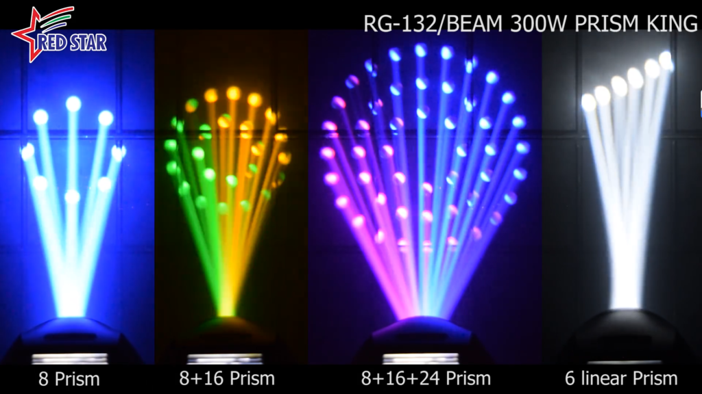 03-rg132-prism-beam-effects RG-132 multi-prism moving head beam splitting effects