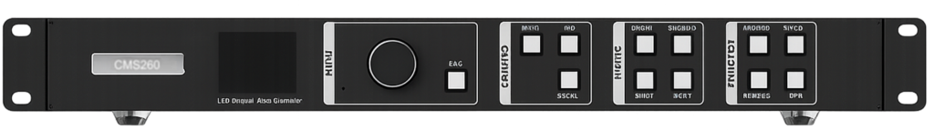 CMS260 video processor option for rental LED screen