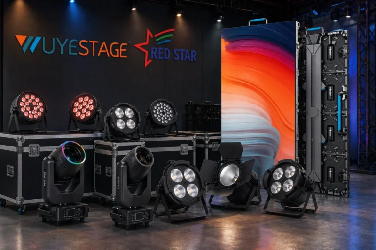 WUYESTAGE and RED STAR stage equipment brands