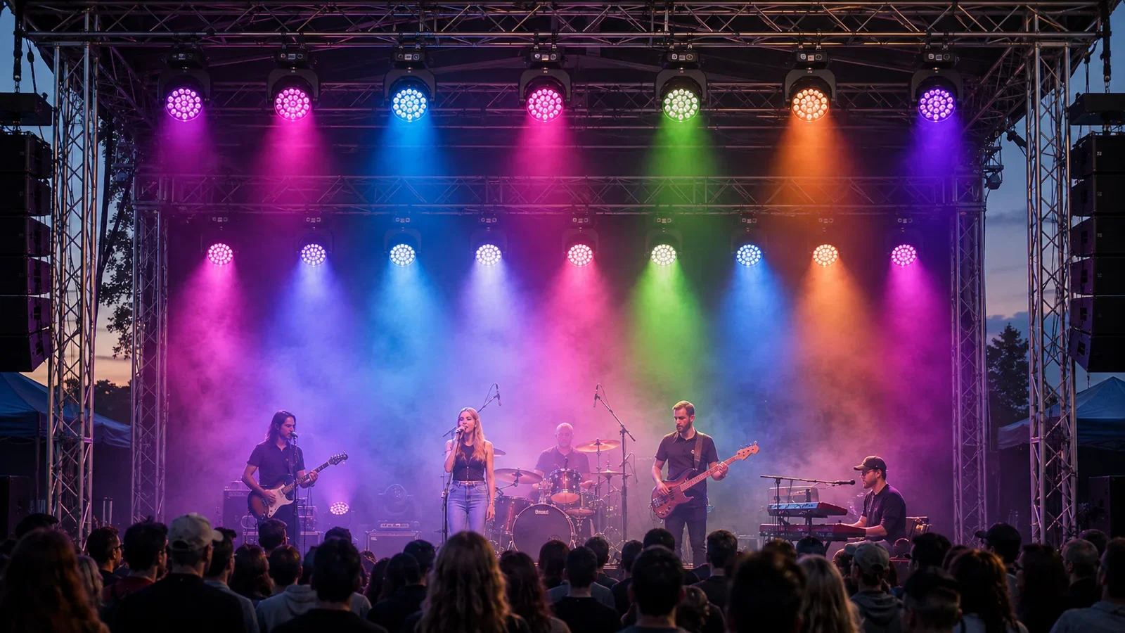 RG-371 IP65 wash lighting for stage performances