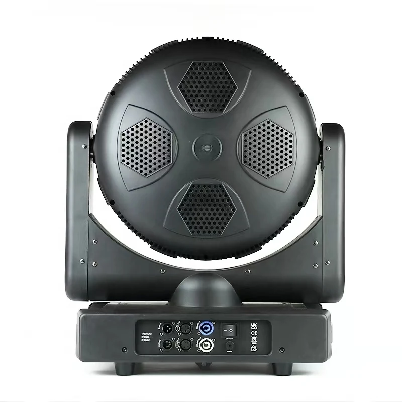 Rear ventilation and base view of bee eye moving head