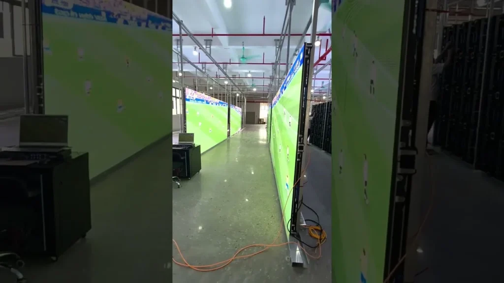 LED SCREEN Workshop production