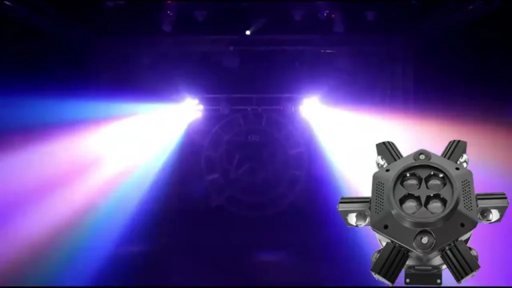 RG 261A Six-head 4 in1 Whirlwind moving light