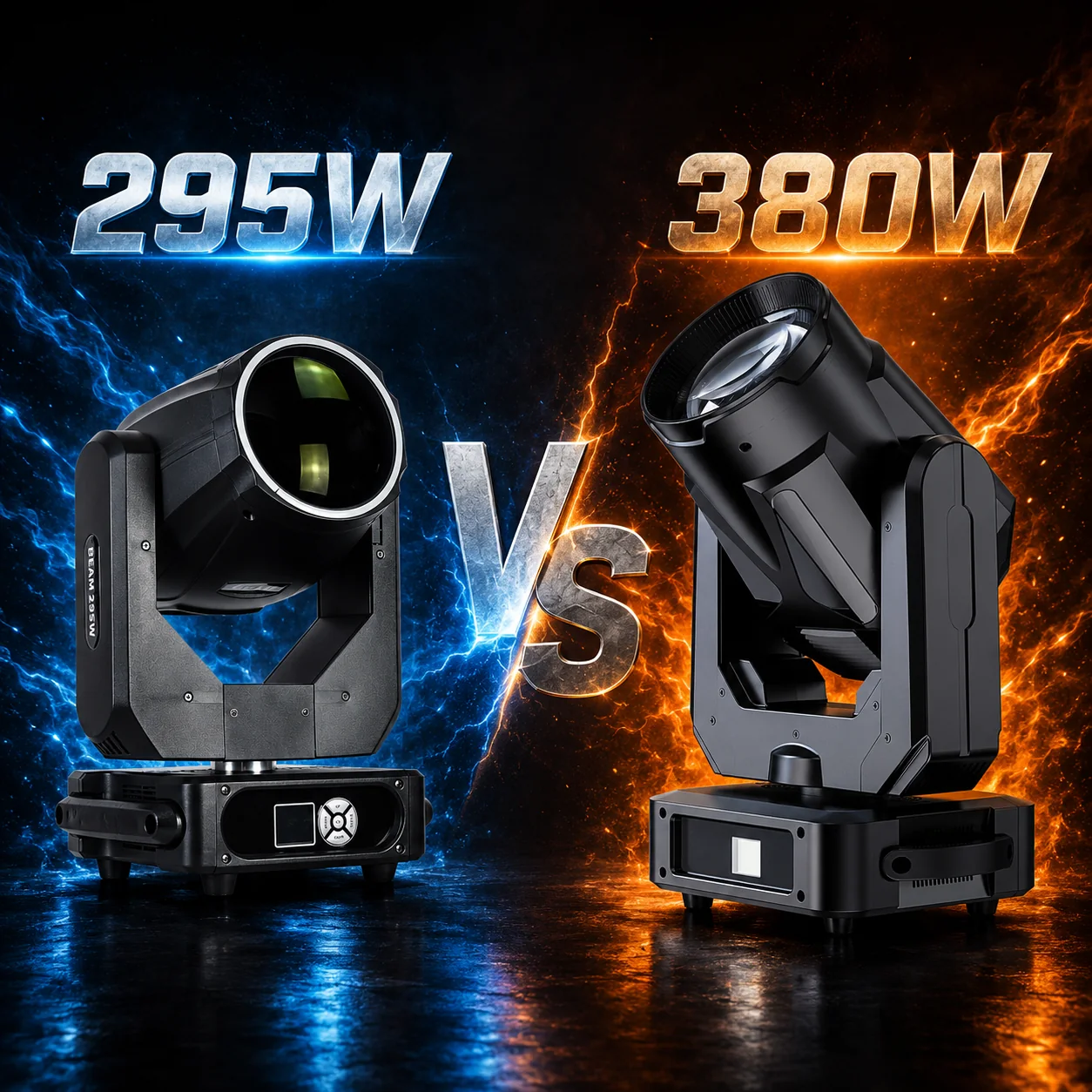 295W beam moving head light for stage rental companies