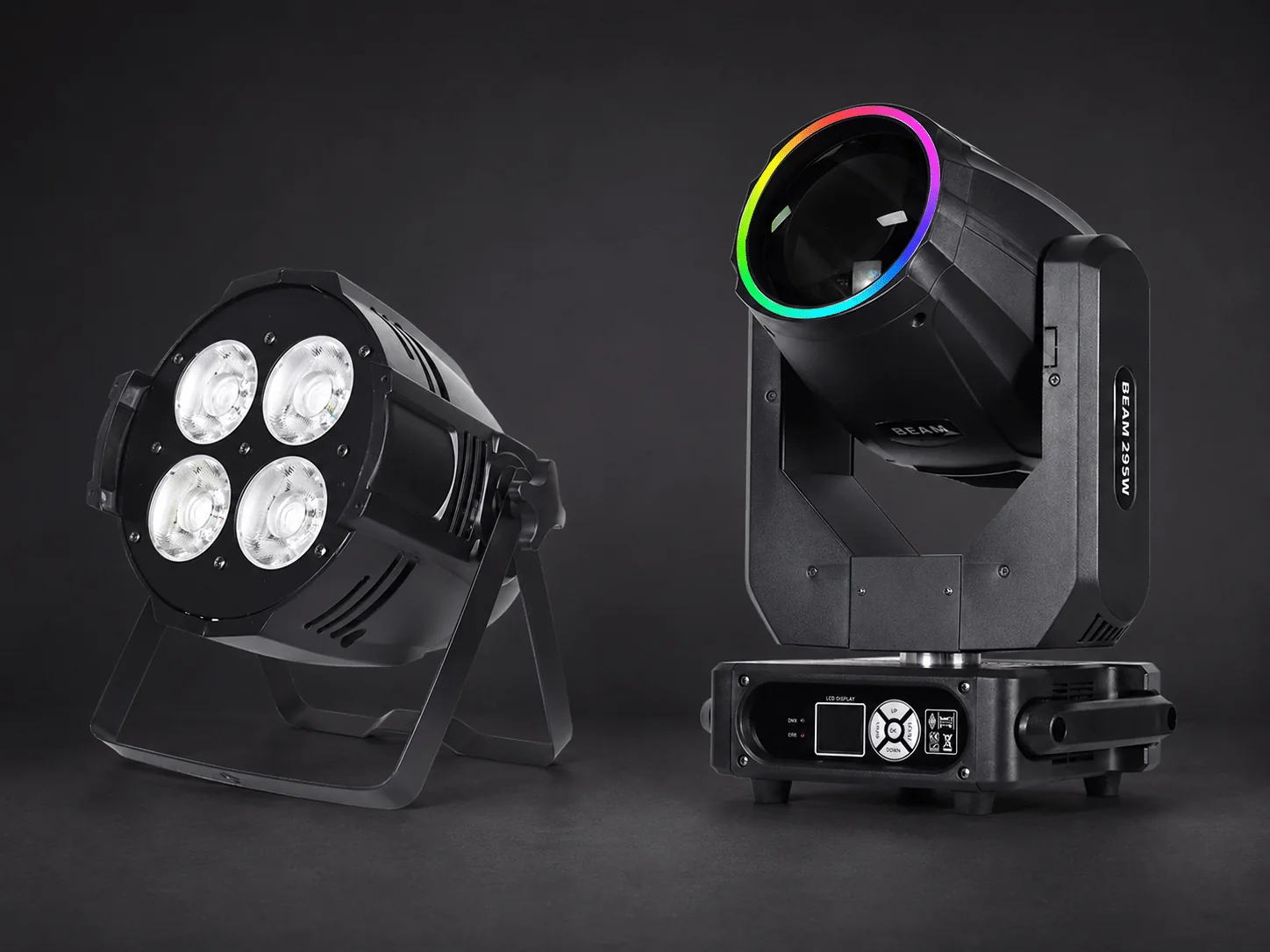 COB face light and beam moving head for church stage lighting