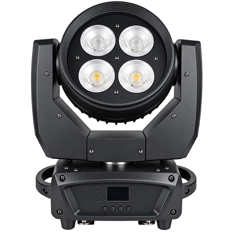 300W 4-Eye COB Moving Head Light — 300W four-eye dual-white COB moving head light