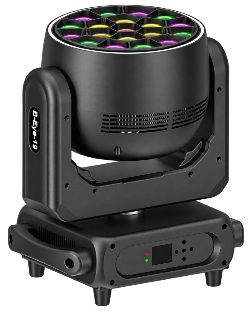 RG-1940B Rotating Bee Eye Moving Head, 19×40W front product view