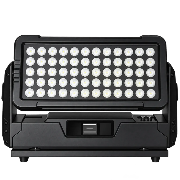 RGBW IP65 LED Flood Light — 60 by 10W RGBW IP65 high-power LED flood light