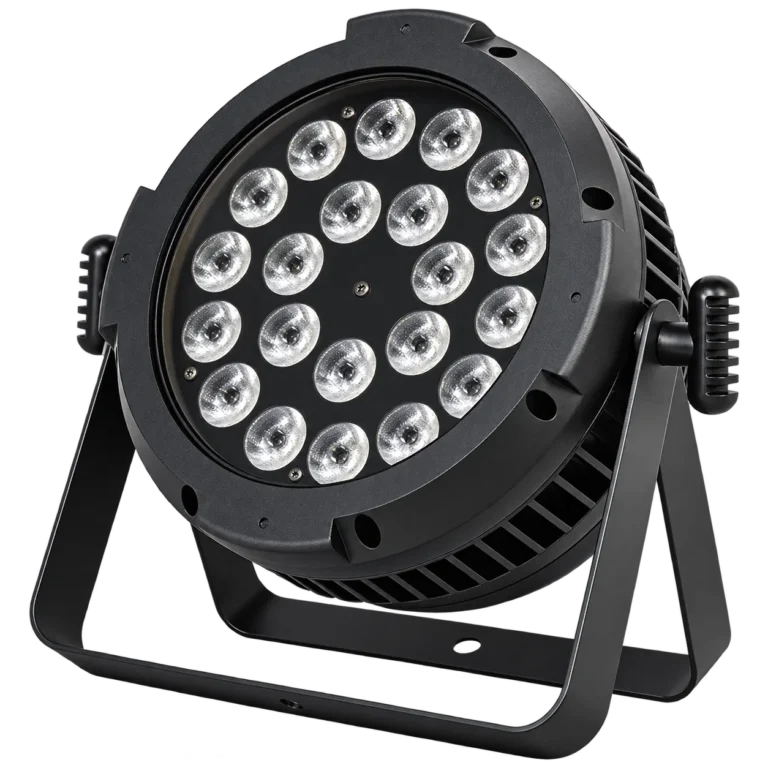 24-LED IP68 Waterproof PAR Light — 24PCS waterproof LED PAR light with fan
