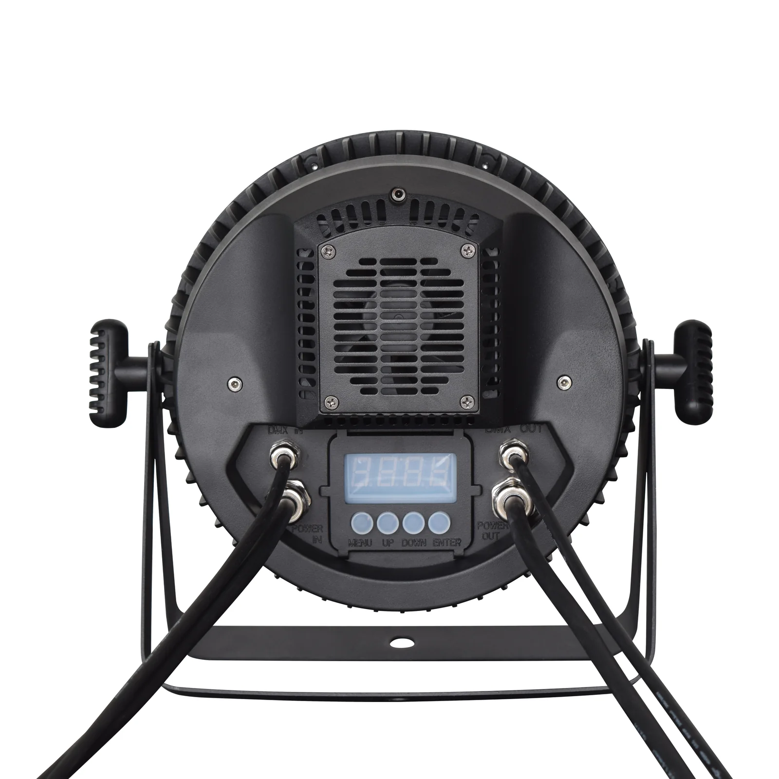 Rear fan, display and cable connections of RG-312 PLUS