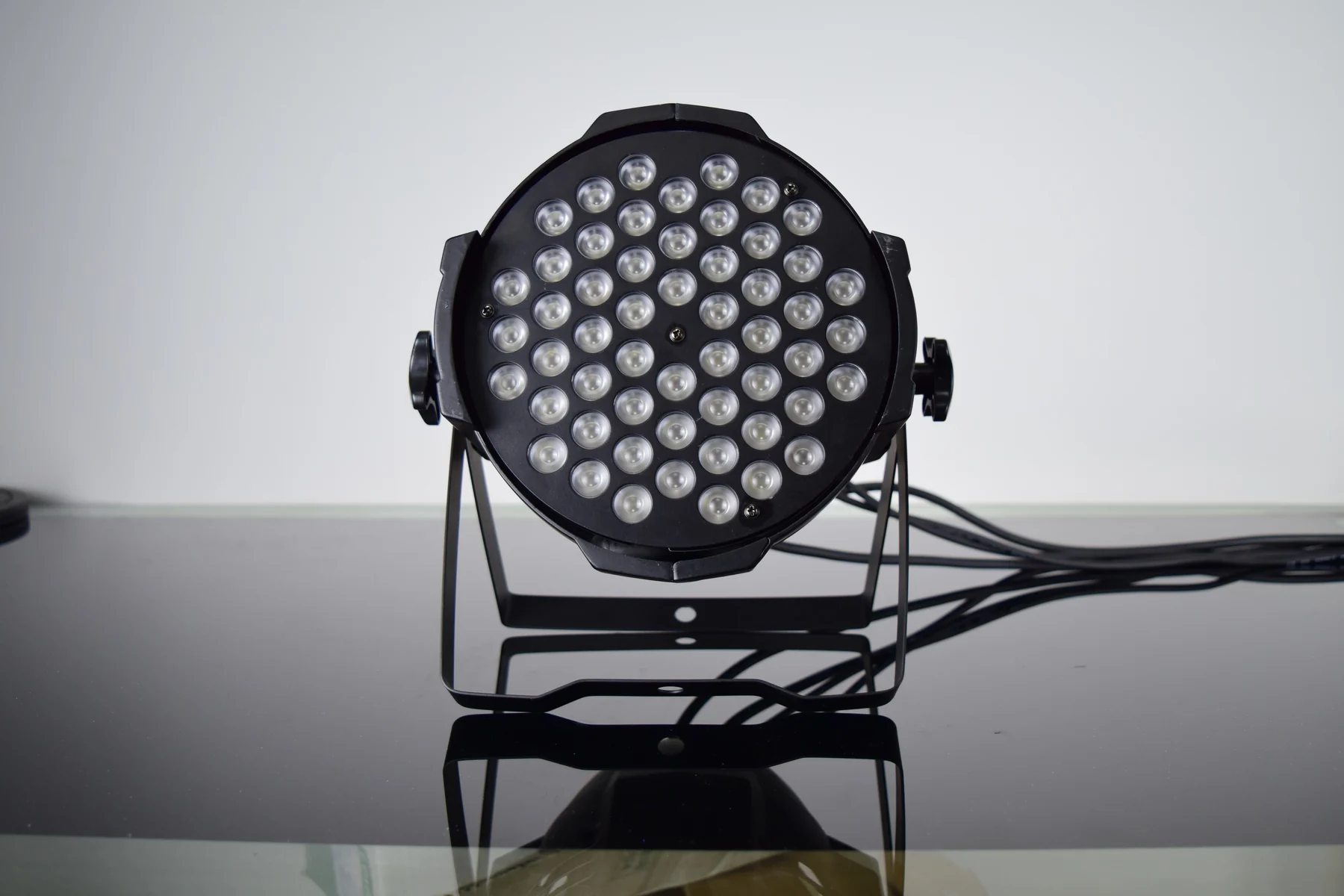 54x3W Aluminum RGB LED PAR Light — Front view of RG-407 54-lens aluminum RGB LED PAR